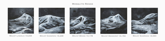 Mini Meditative 14ers - Mosquito Range Series